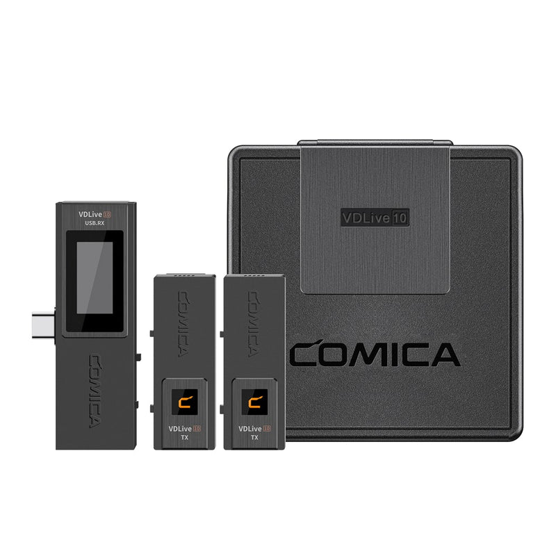 ☆新品☆ワイヤレスマイクシステム Comica VDLive10 - マイク