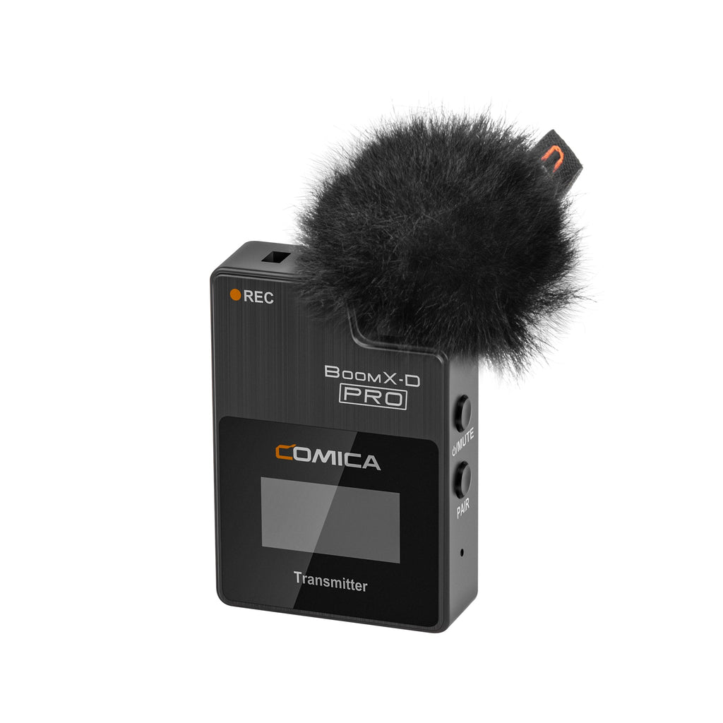 COMICA BoomX-D PRO D2 ワイヤレスカメラマイク ビデオマイク ワイヤレスラベリアマイク 2.4G無線 2台送信機 1台受信機セット 国内正規品