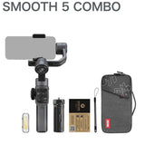 【アウトレット】SMOOTH 5 COMBO スマートフォン用ジンバル 電動スタビライザー スマホジンバル ブラック 国内正規品